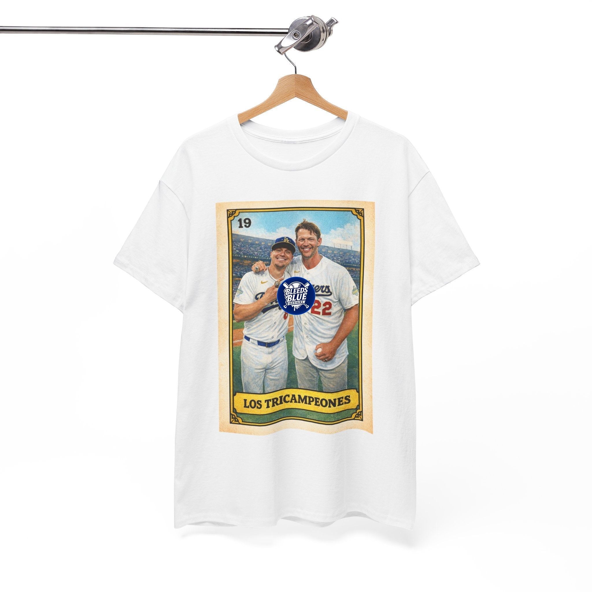Los Tricampeones Loteria Card Tee - Adult Heavy Cotton Casual Fit