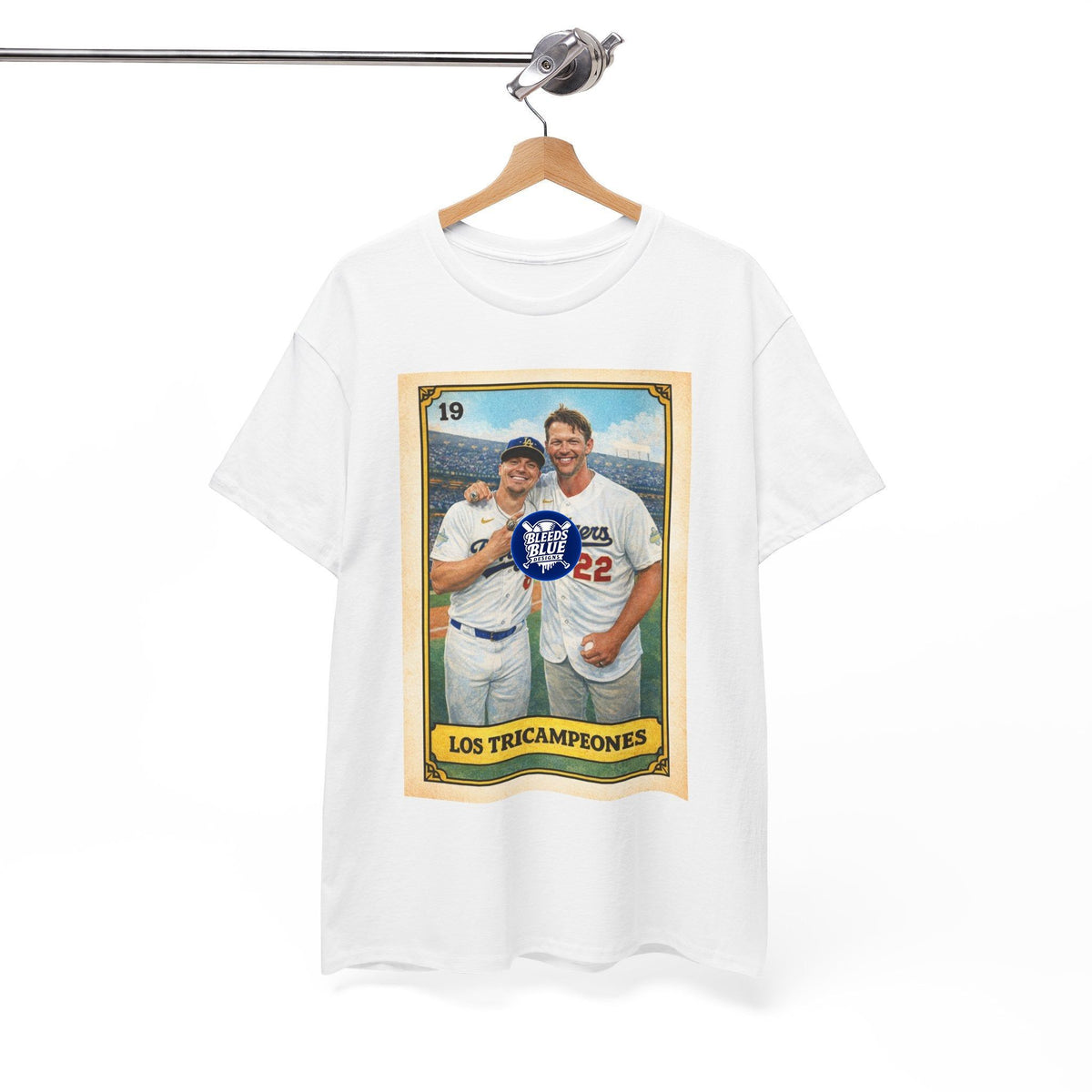 Los Tricampeones Loteria Card Tee - Adult Heavy Cotton Casual Fit