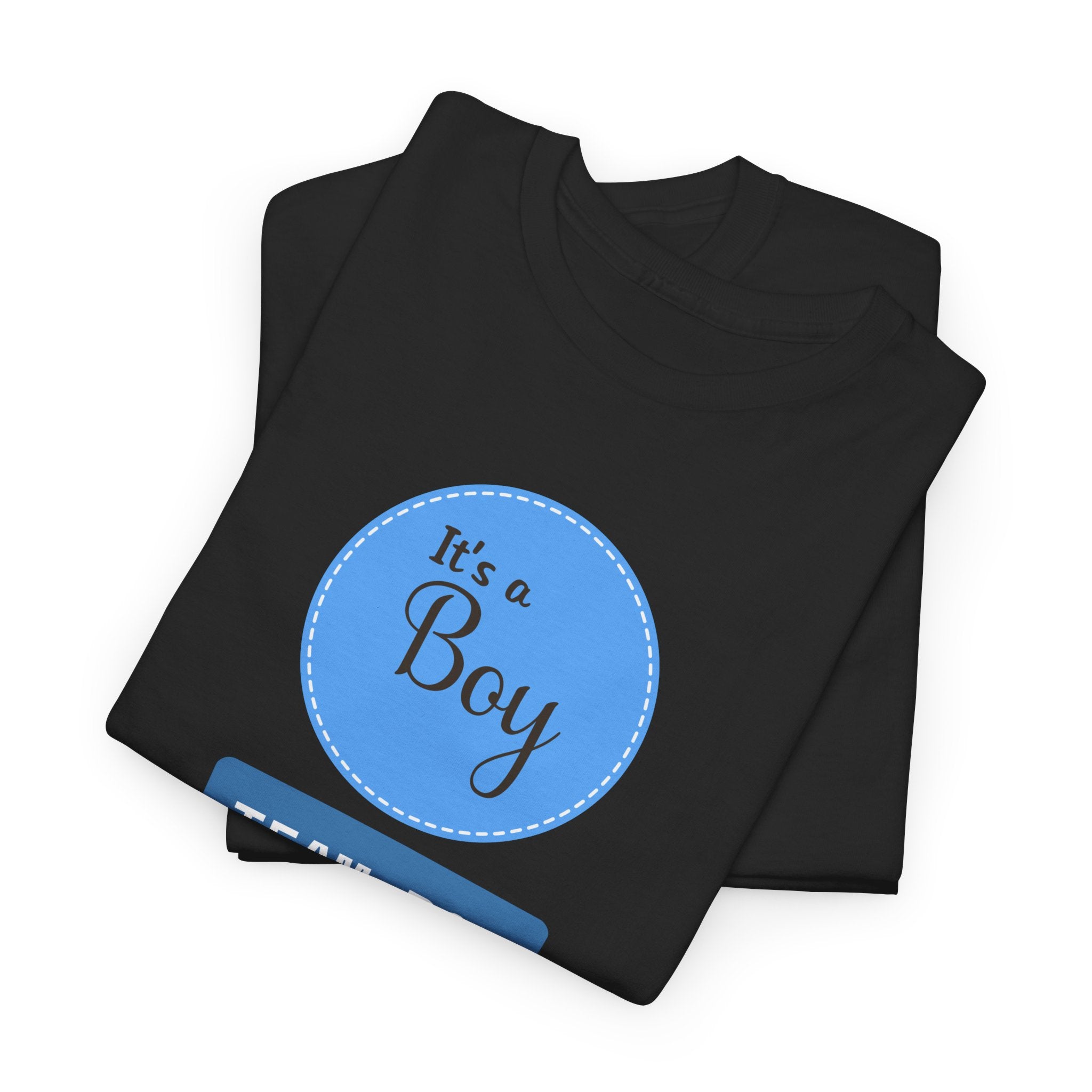 It’s a Boy "Team Boy" Baby Guess Tee — Gender Reveal/Newborn Announcement T-Shirt
