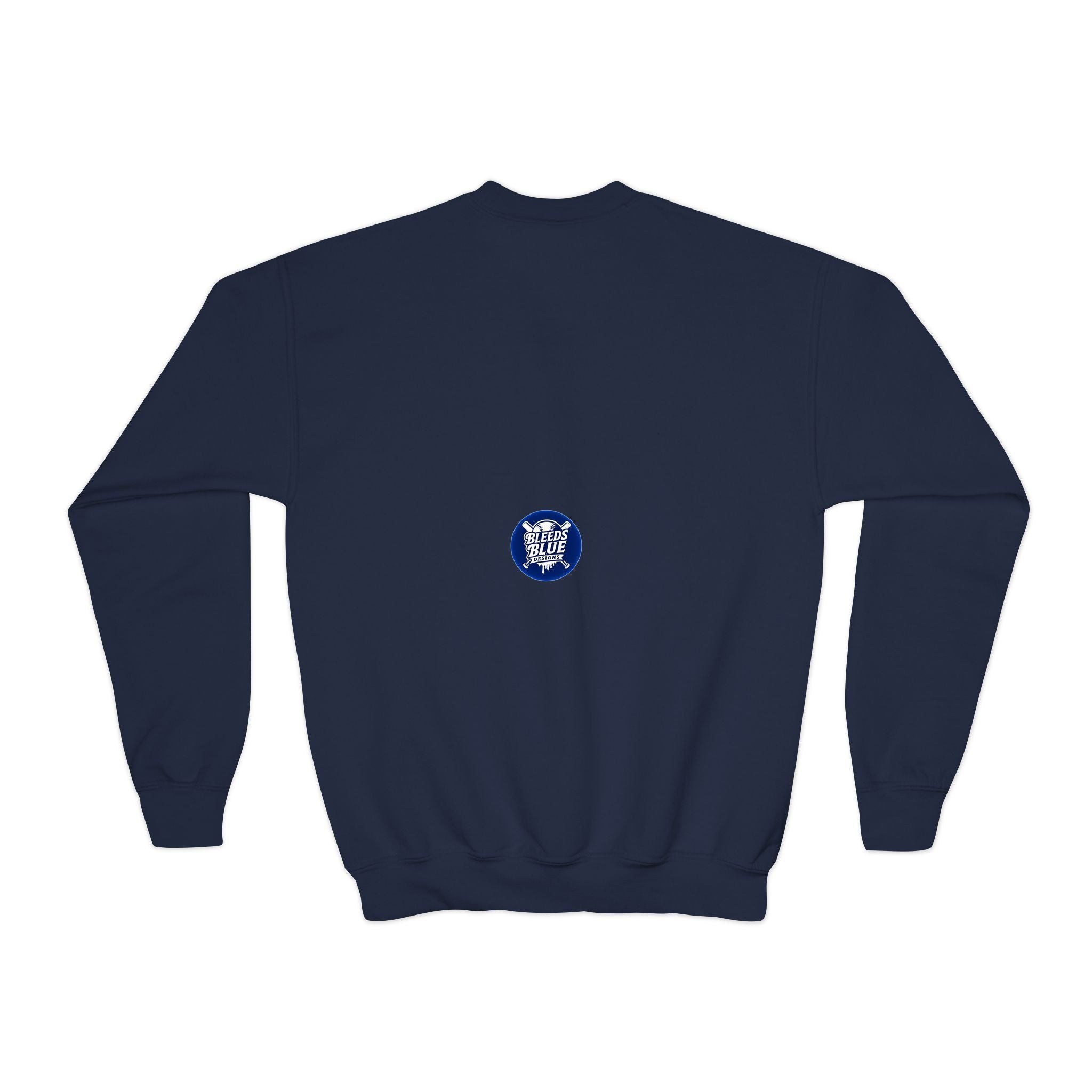 Blue Crew Koala Mascot Sweatshirt — Youth Crewneck Sweatshirt