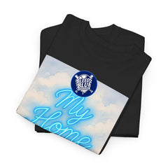 My Home Dodgers Stadium Sketch Tee Shirt - Unisex Heavy Cotton Casual Fit