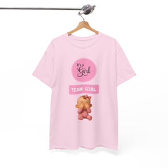 It’s a Girl "Team Girl" Baby Guess Tee — Gender Reveal/Newborn Announcement T-Shirt