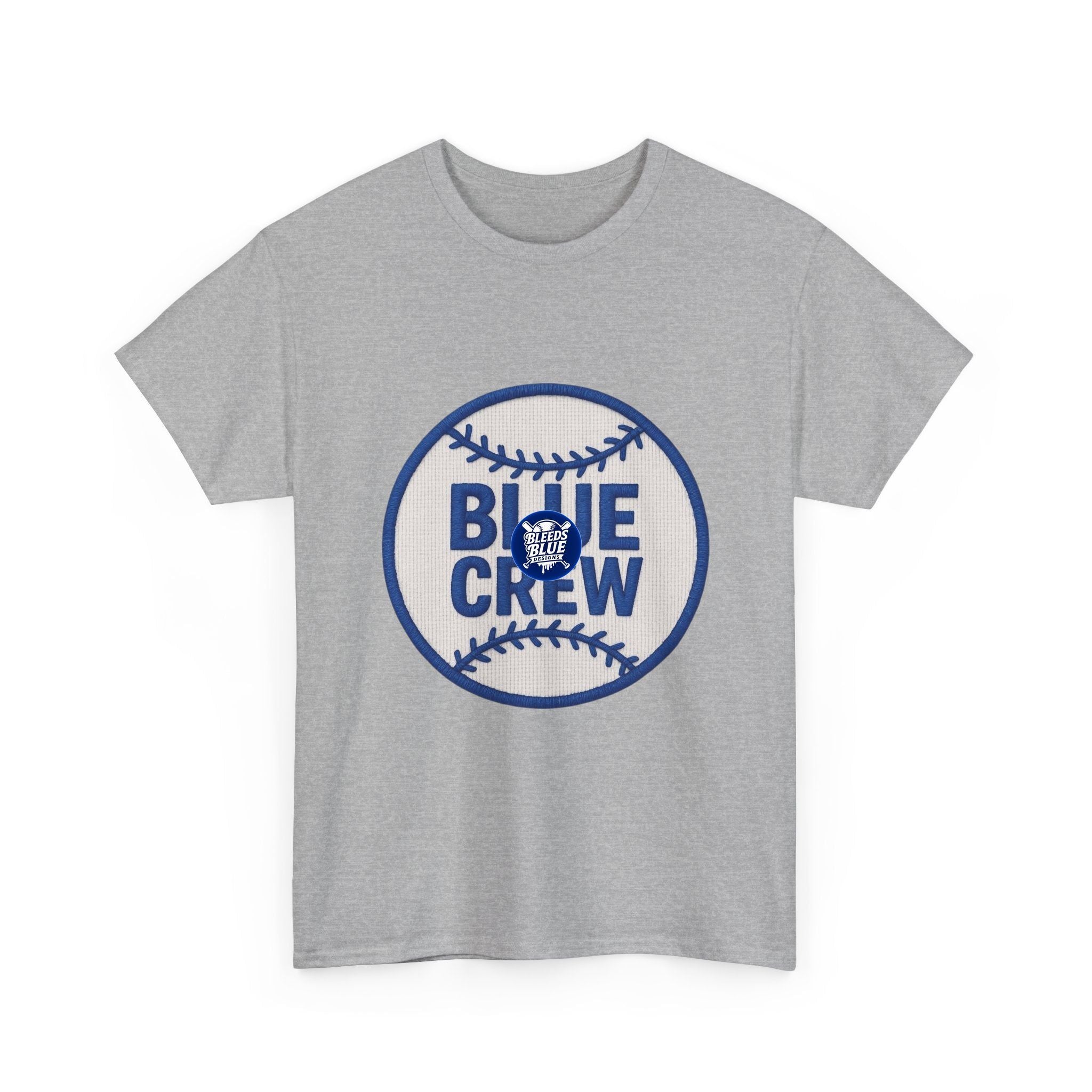 Blue Crew Baseball T‑Shirt — Vintage Style Team Tee