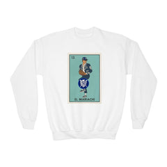 El Mariachi Lotería Card Kelly Team Pride - Youth Crewneck Sweatshirt