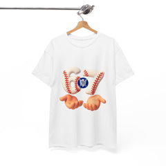 Baseball Hands Tee — 67 Emoji Baseball Graphic T-Shirt