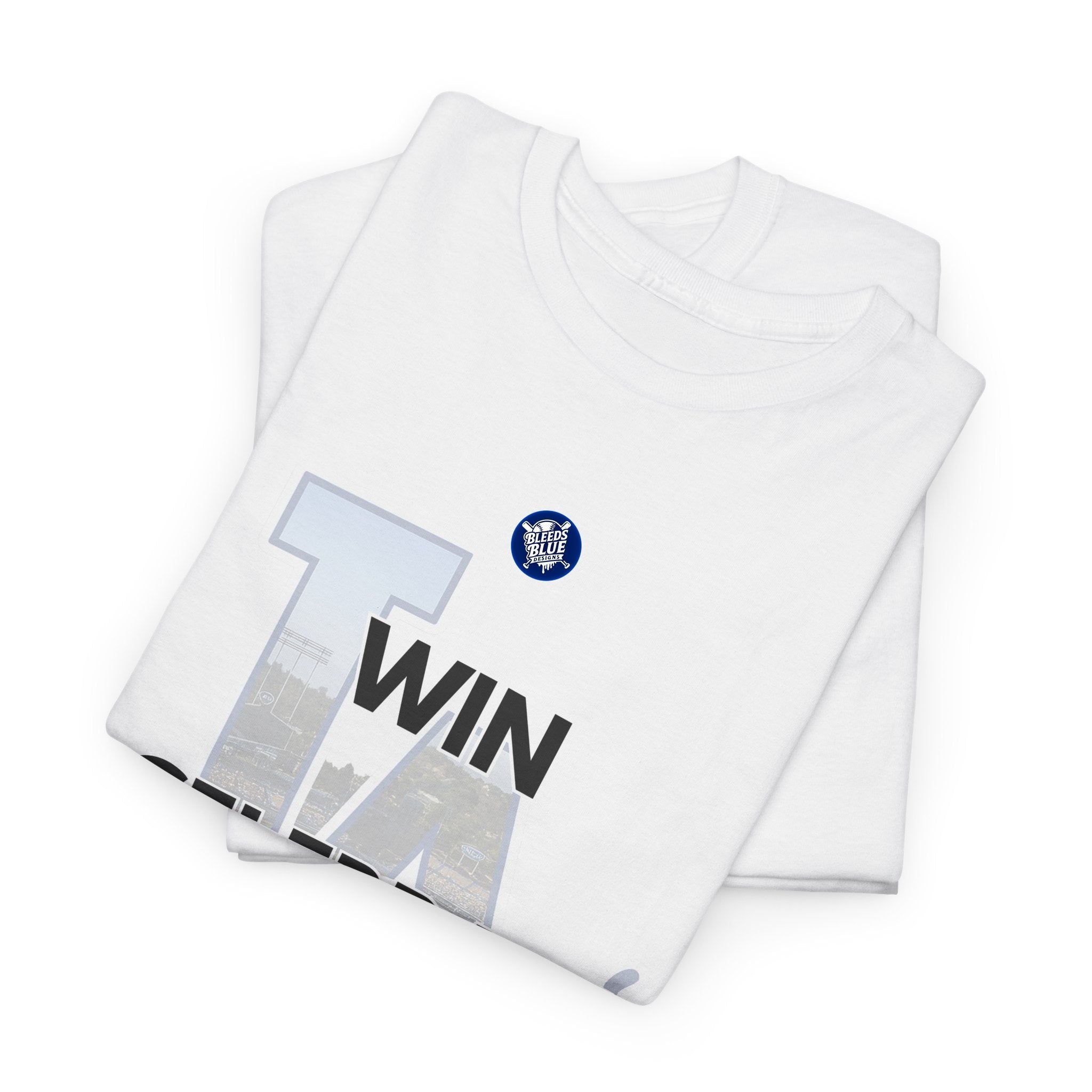 Los Angeles Dodgers Win Celebrate Repeat Tee Shirt - Unisex Heavy Cotton Casual Fit
