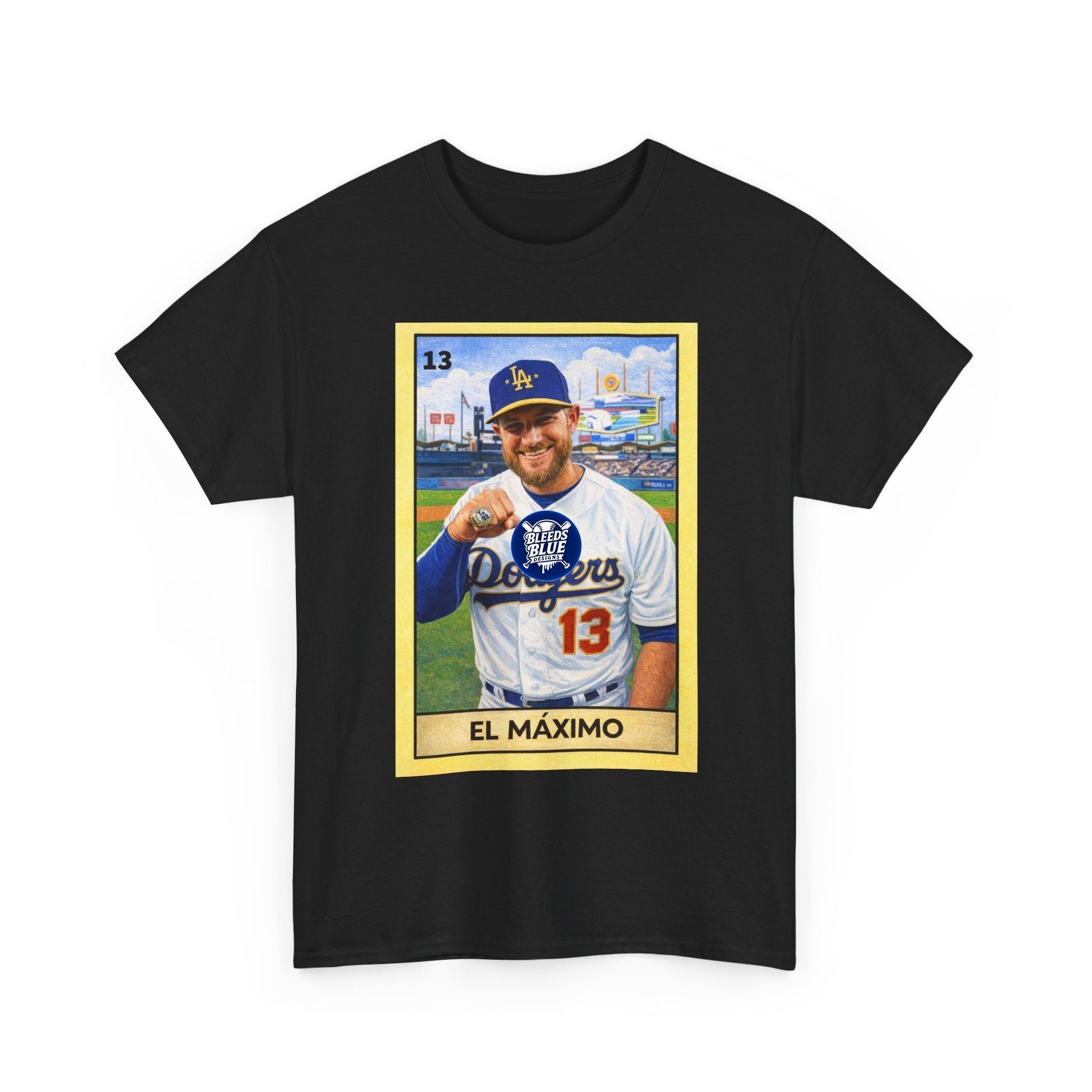 Muncy El Maximo Loteria Card Tee - Adult Heavy Cotton Casual Fit