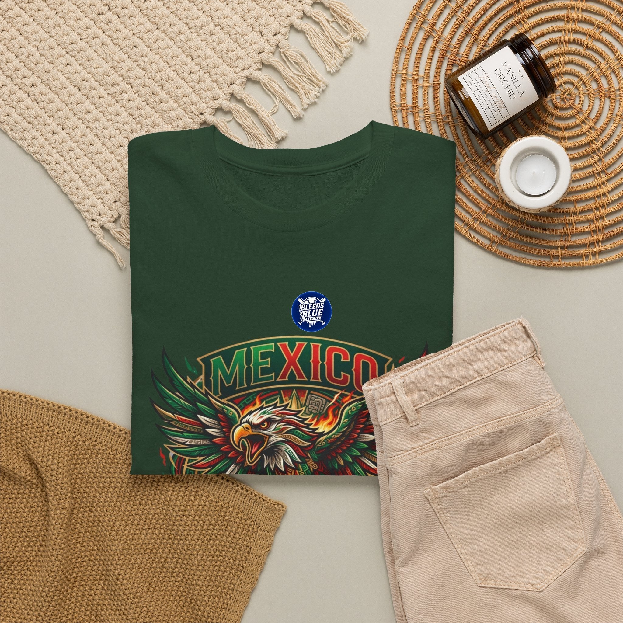 Mexico World Cup 2026 Tee - Mexican Soccer Eagle Graphic Shirt