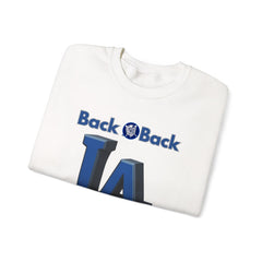 LA Back 2 Back Champions Crewneck Sweatshirt