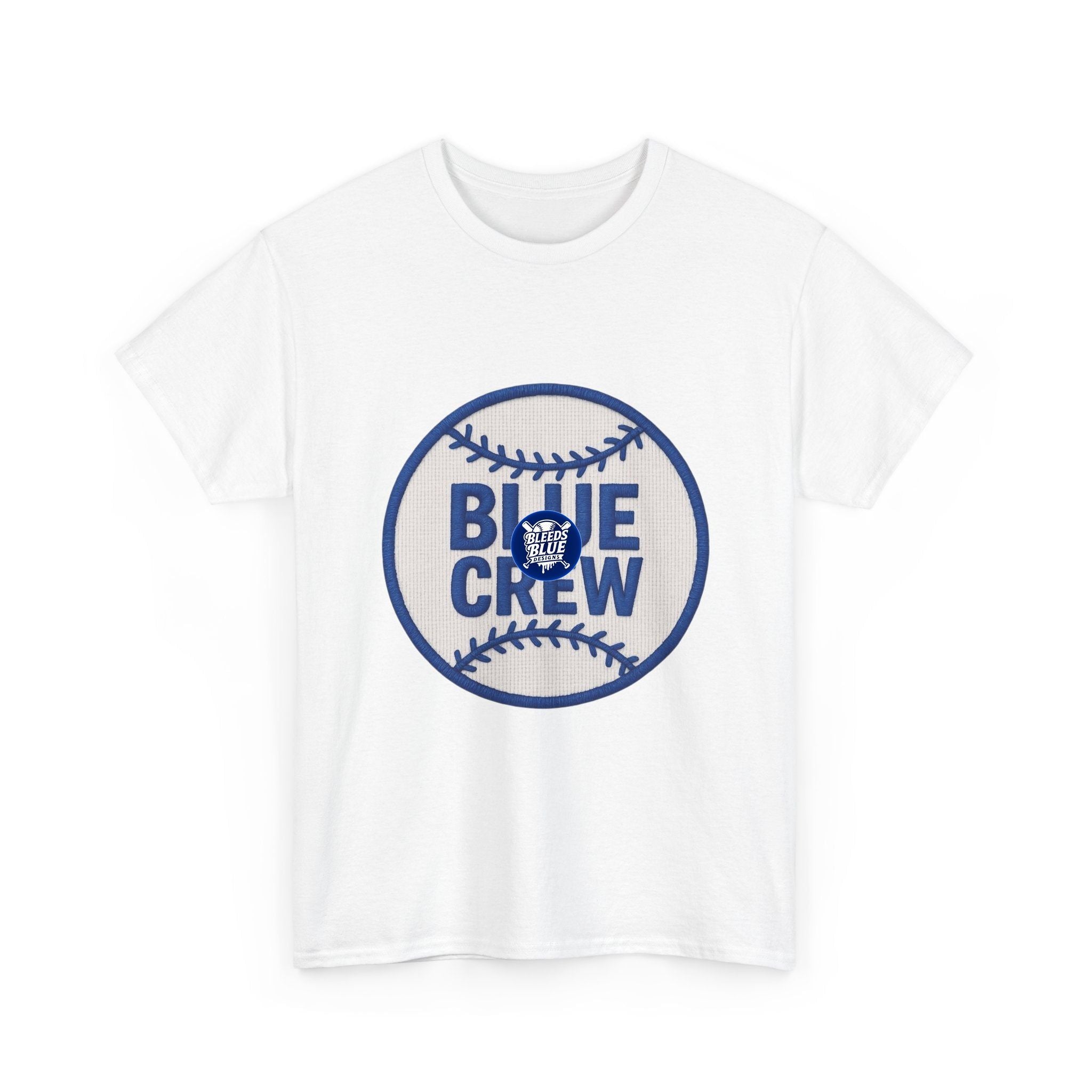 Blue Crew Baseball T‑Shirt — Vintage Style Team Tee