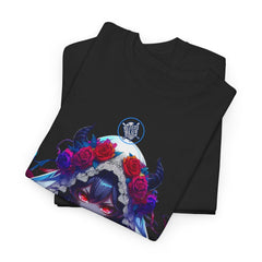 Halloween Spooky La Llorona Anime Tee Shirt - Unisex Heavy Cotton Casual Fit