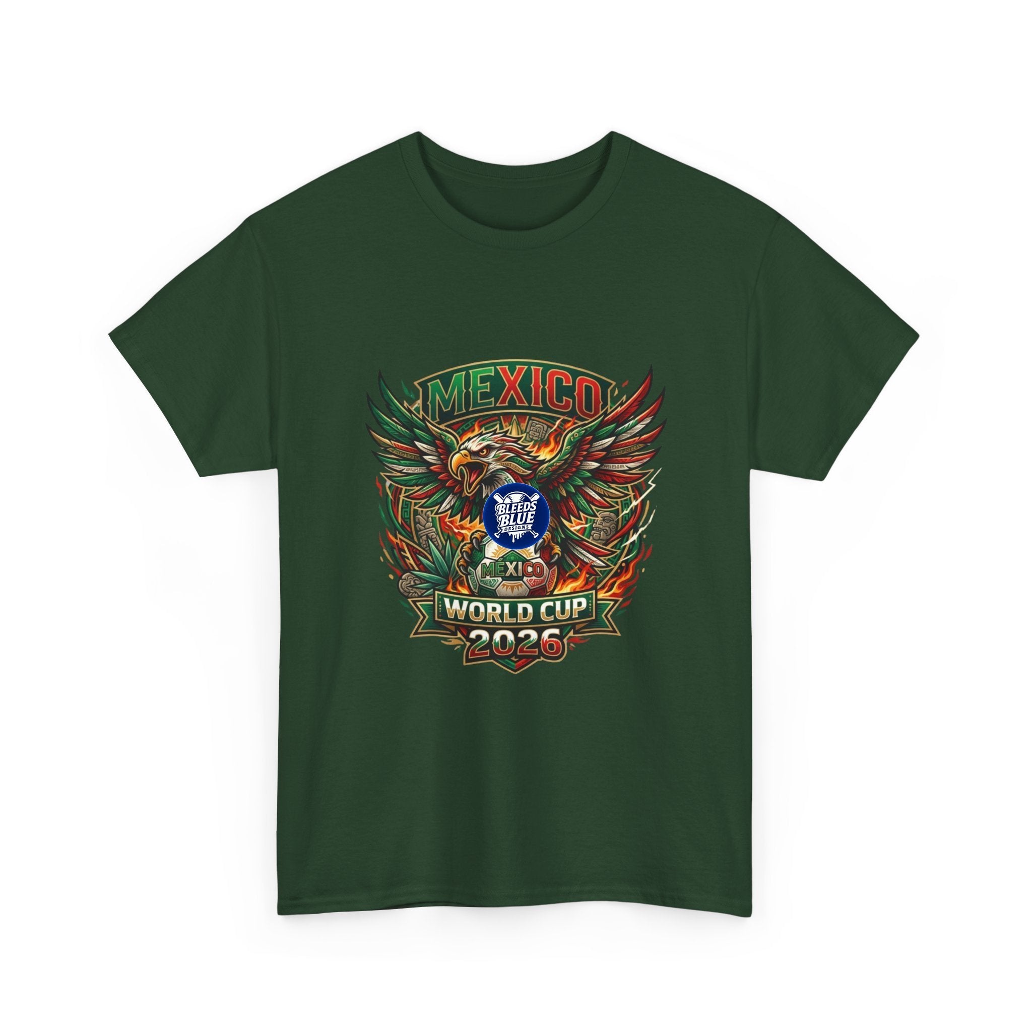 Mexico World Cup 2026 Tee - Mexican Soccer Eagle Graphic Shirt