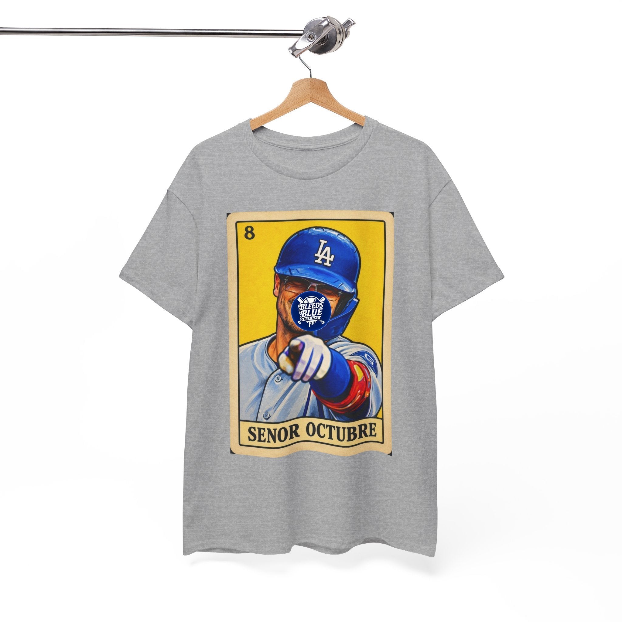 Baseball Kike Señor Octubre Loteria Card T-Shirt