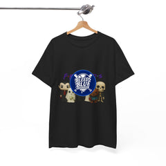 Spooky Friends Halloween Tee Shirt - Unisex Heavy Cotton Casual Fit