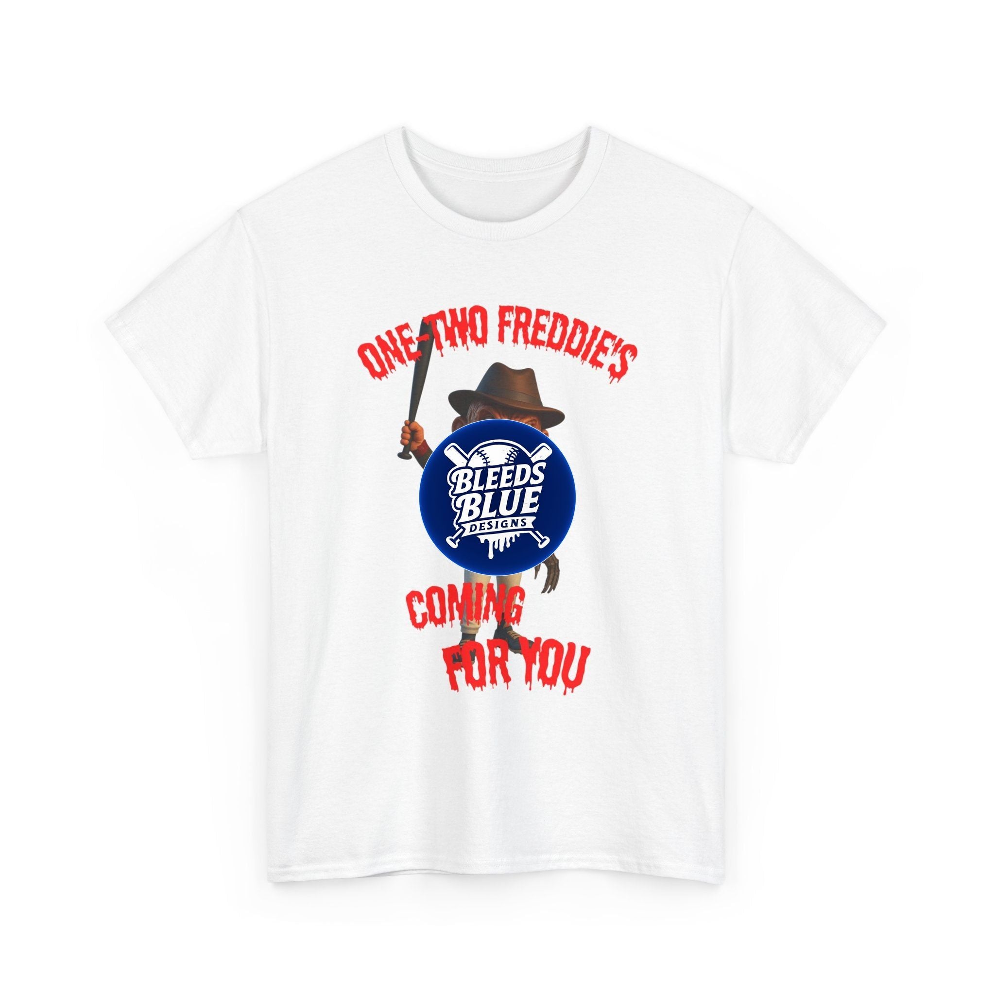 Halloween Spooky Freddie's Coming For You Tee Shirt - Unisex Heavy Cotton Casual Fit