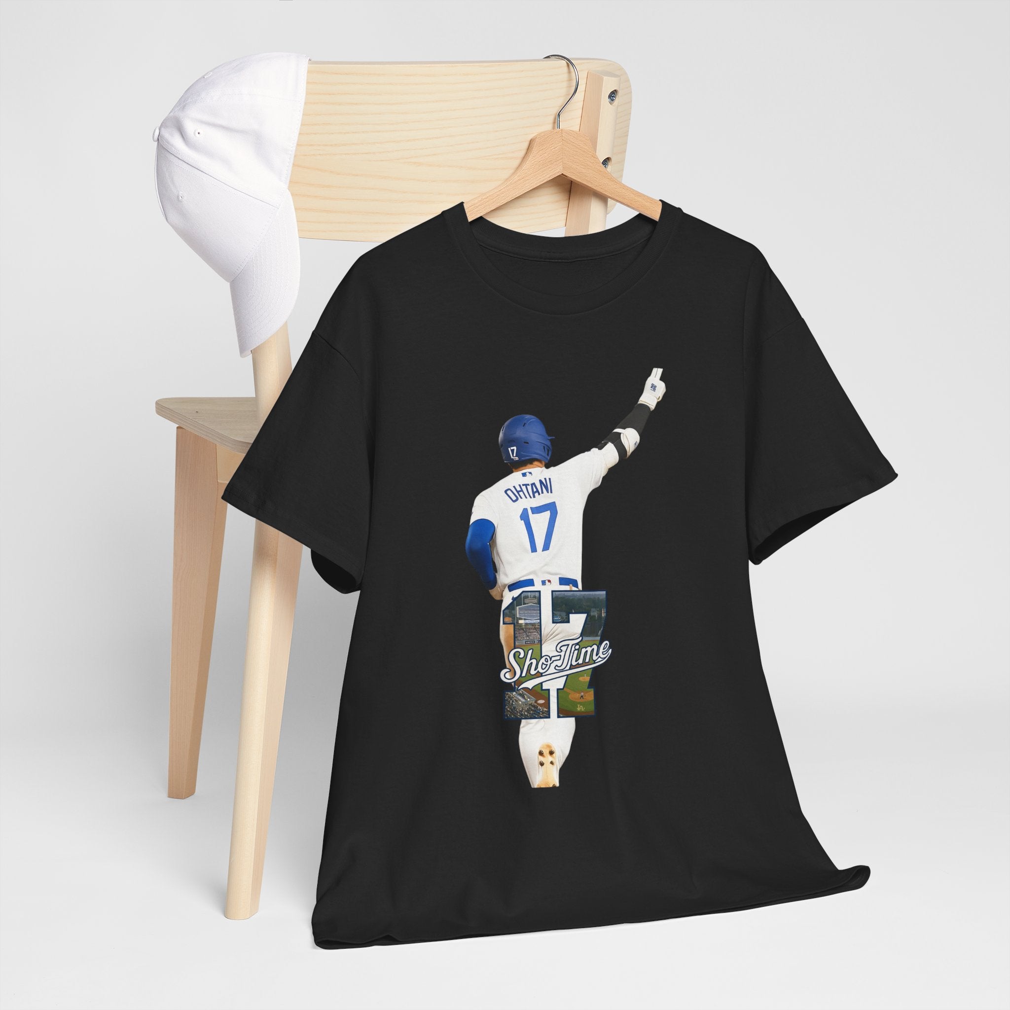 Shohei Ohtani 'Sho-Time' Tee Shirt - Unisex Heavy Cotton Tee Casual Fit