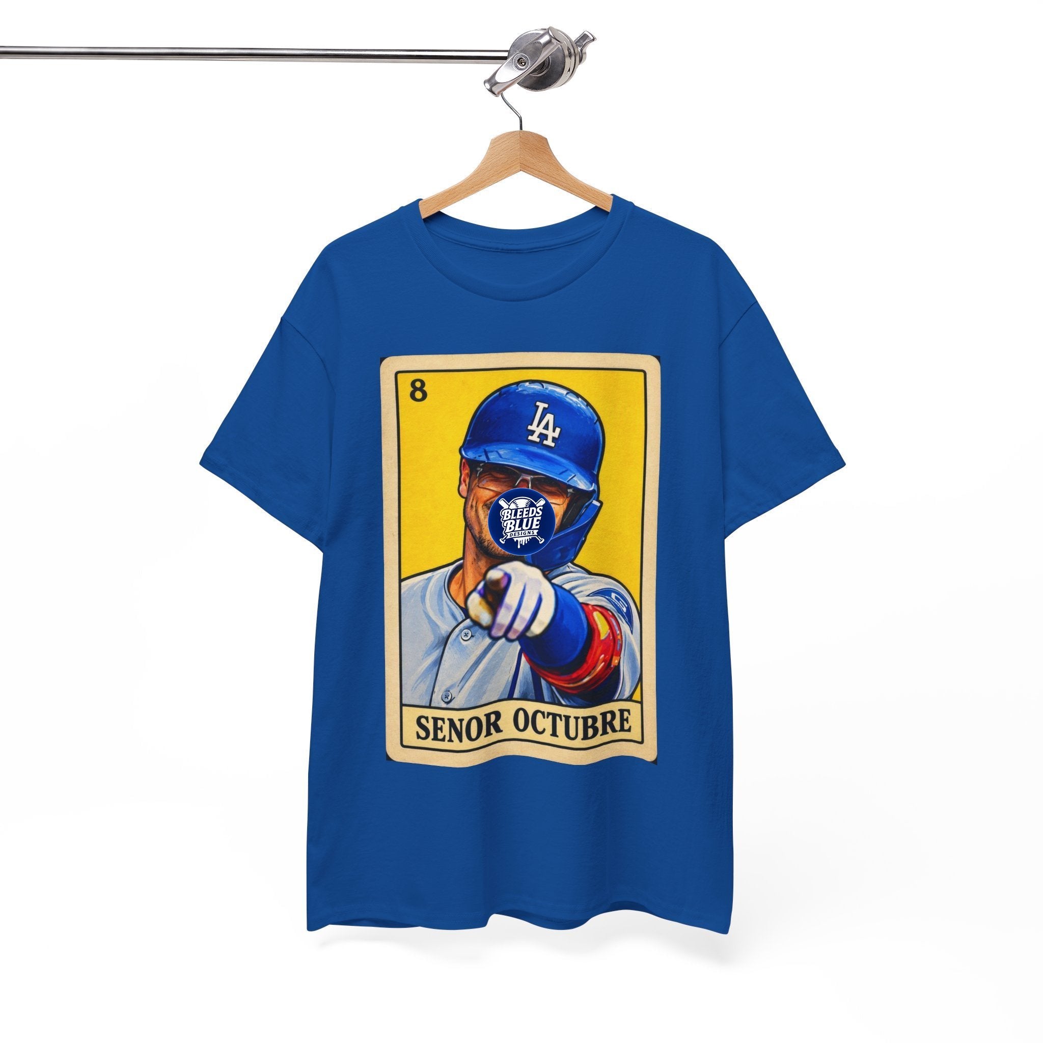 Baseball Kike Señor Octubre Loteria Card T-Shirt