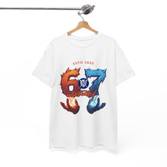 Fierce 67 Energy Tee Shirt - Unisex Heavy Cotton Casual Fit