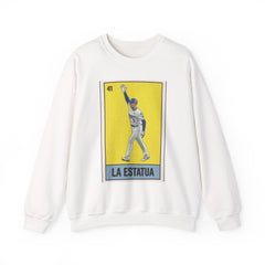 Freeman La Estatua Loteria Card Sweatshirt - Unisex Crewneck Casual Streetwear