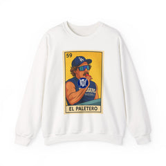 Dodgers Kike El Paletero Loteria Card Sweatshirt - Unisex Crewneck Casual Streetwear