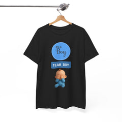 It’s a Boy "Team Boy" Baby Guess Tee — Gender Reveal/Newborn Announcement T-Shirt