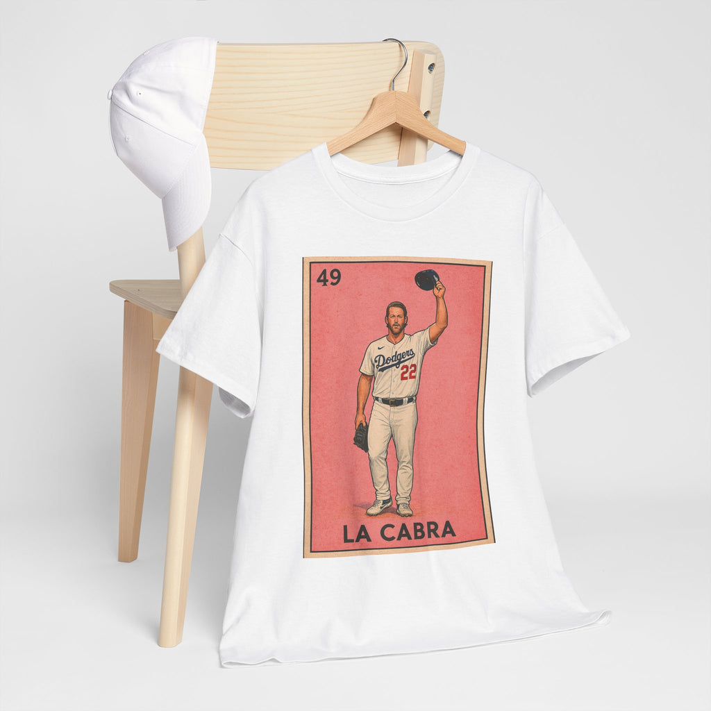 Kershaw La Cabra Loteria Card Tee Shirt - Unisex Heavy Cotton Tee Casual Fit