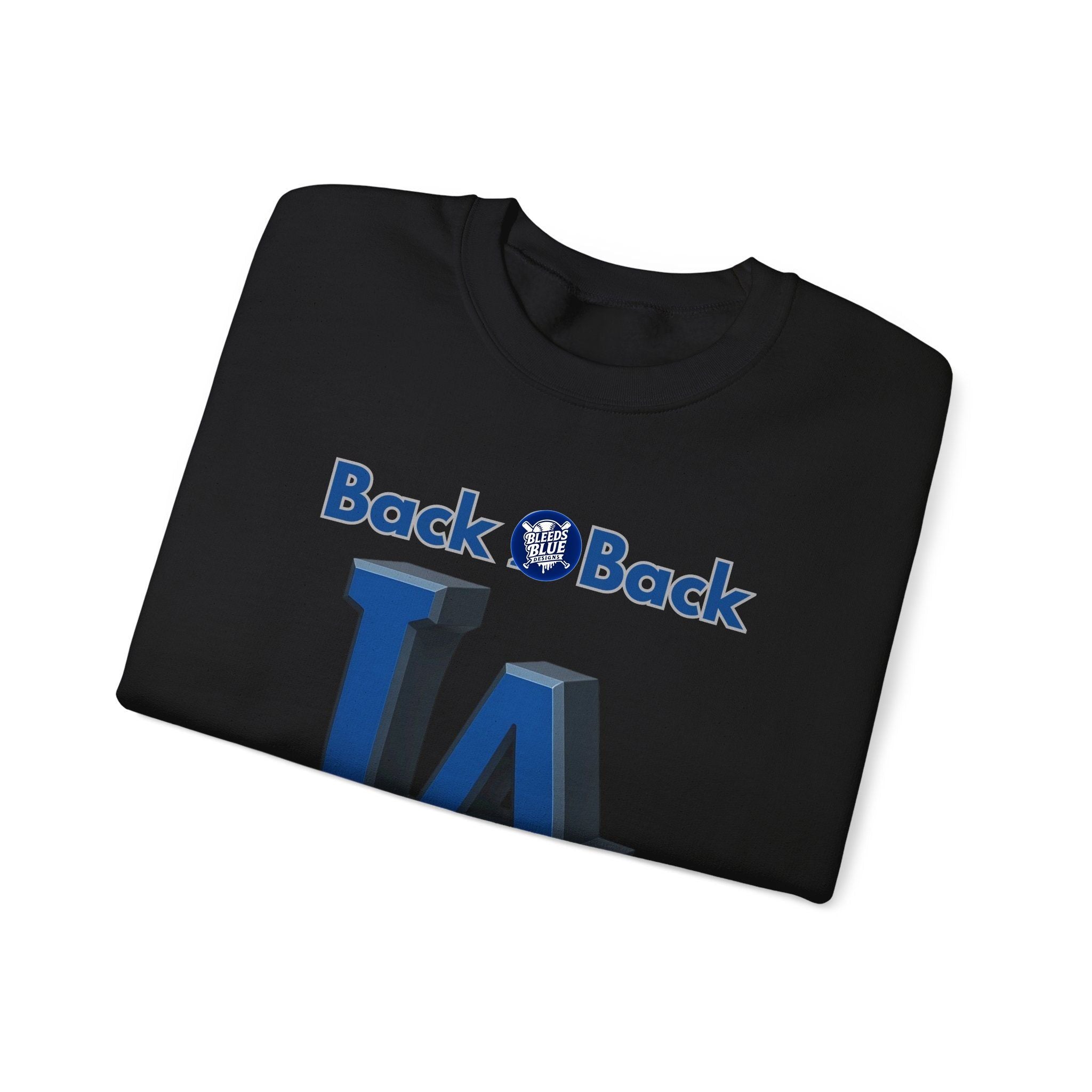 LA Back 2 Back Champions Crewneck Sweatshirt