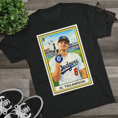 El Tricampeón Lotería Card Tee — Mexican Champion Shirt