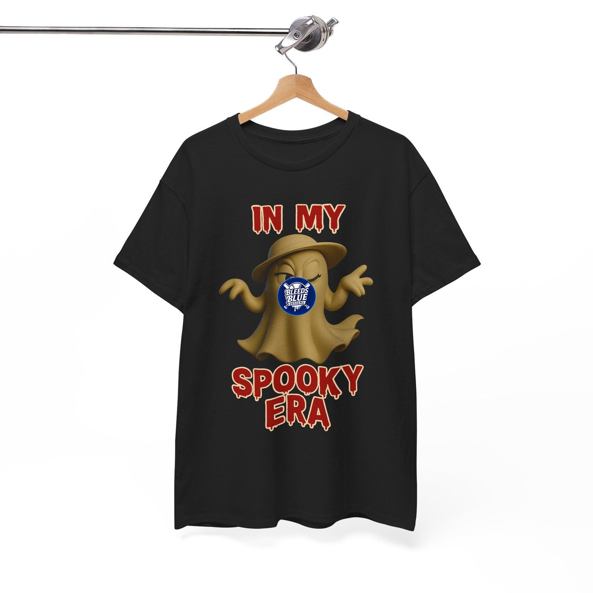Ghost Fashionista In My Spooky Era Halloween Tee Shirt - Unisex Heavy Cotton Casual Fit