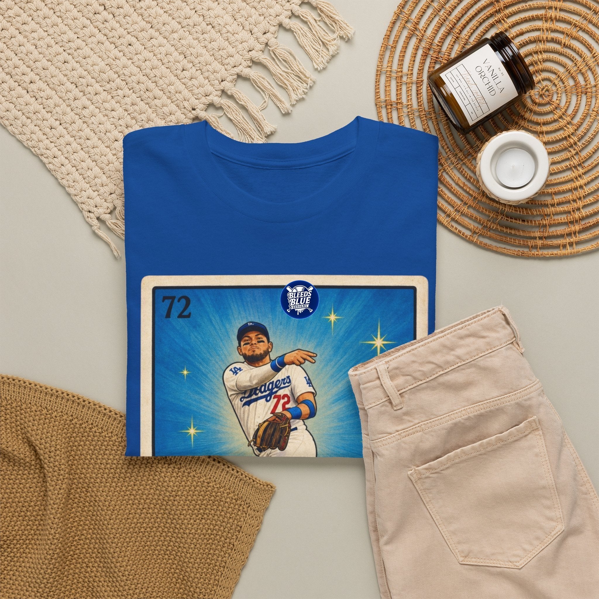 El Mago Loteria Card Tee — Lotería Style Miguel Rojas Graphic T-Shirt
