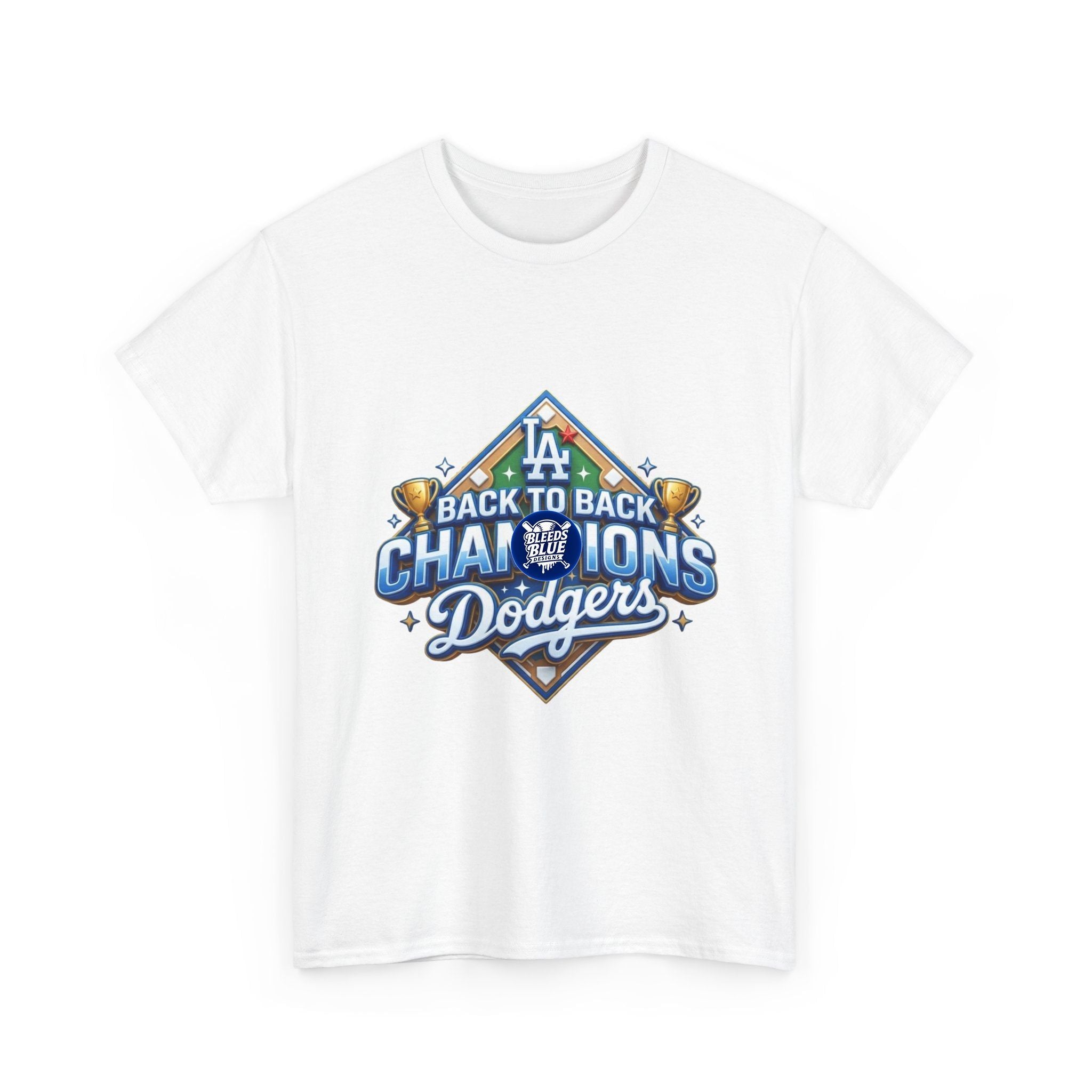 Dodgers "Back to Back Champions" T-Shirt