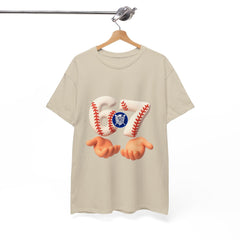 Baseball Hands Tee — 67 Emoji Baseball Graphic T-Shirt