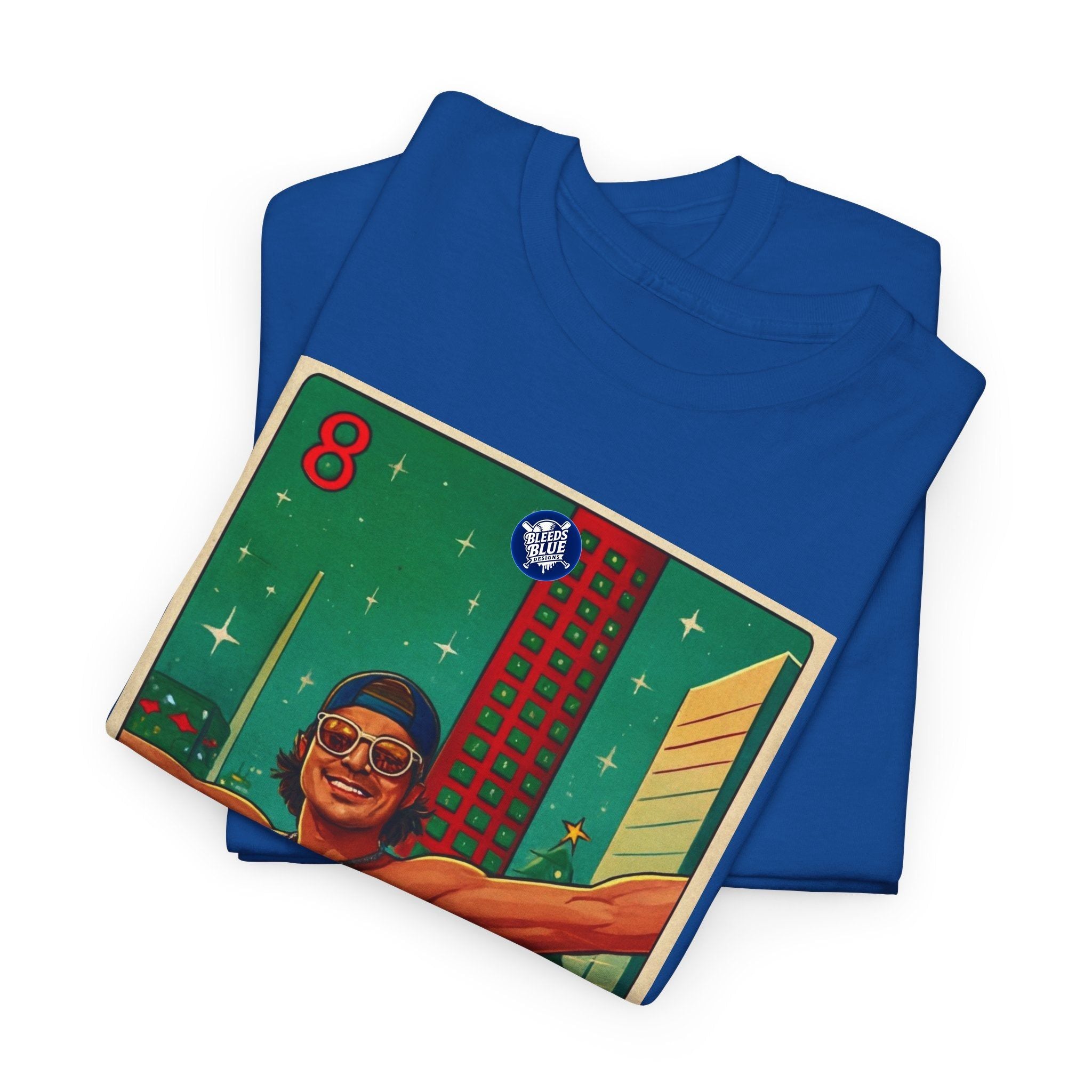 Dodgers Kike El Regalo Loteria Card Tee Shirt - Unisex Heavy Cotton Casual Fit