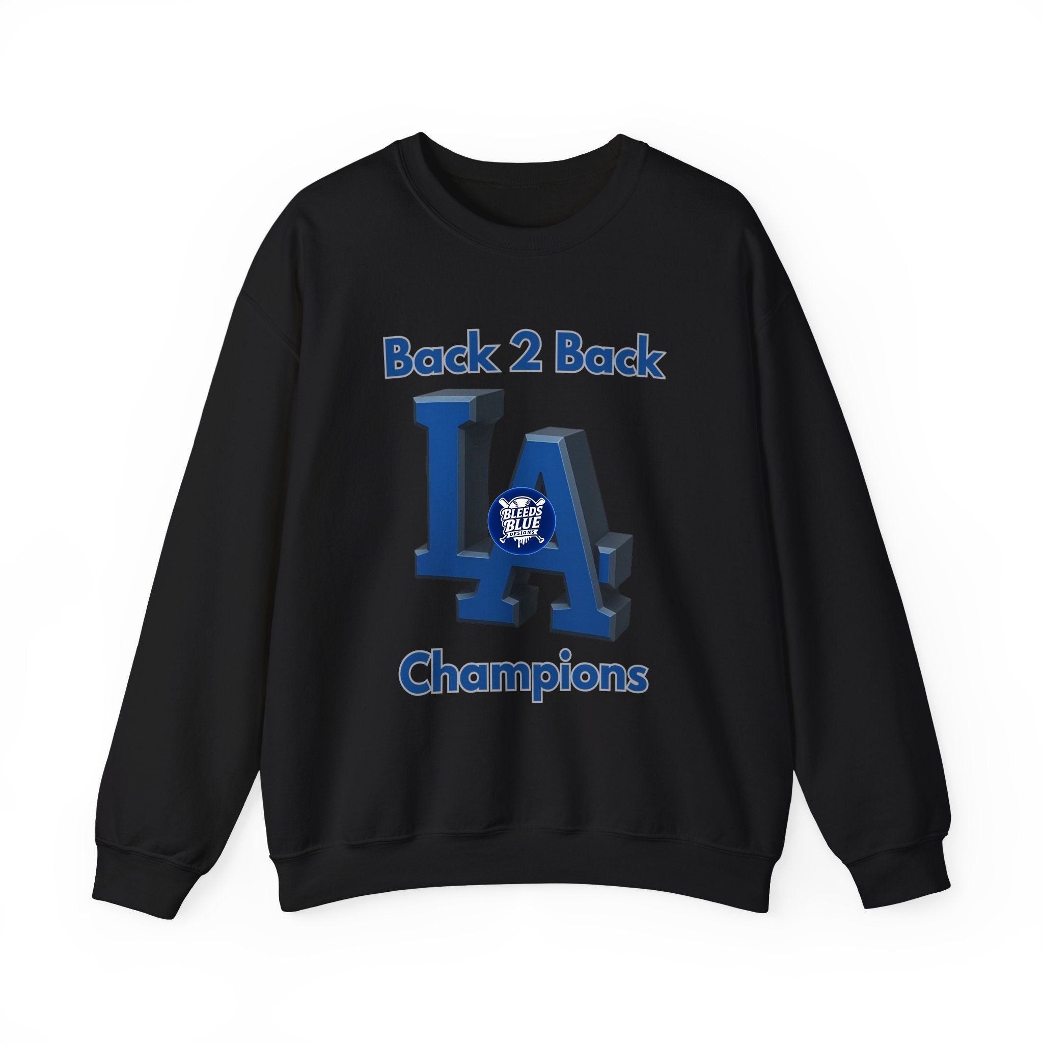 LA Back 2 Back Champions Crewneck Sweatshirt