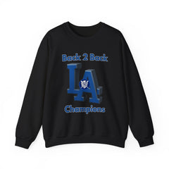 LA Back 2 Back Champions Crewneck Sweatshirt