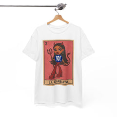 La Diablita Loteria Card Tee Shirt - Unisex Heavy Cotton Casual Fit