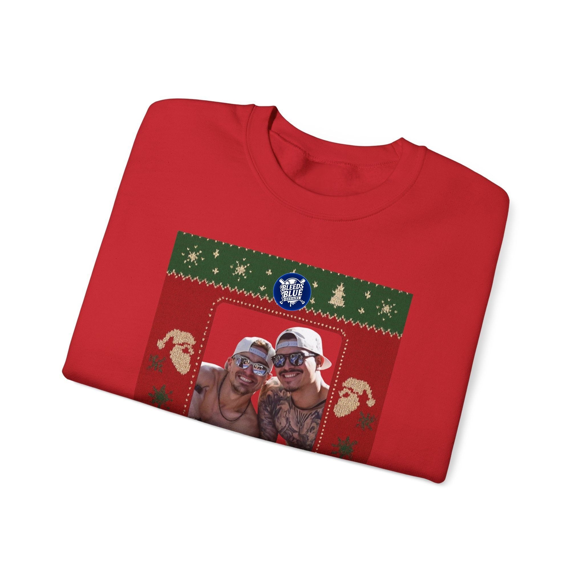 All I Want for Christmas Kike and Banda Sweatshirt - Unisex Crewneck Casual Streetwear