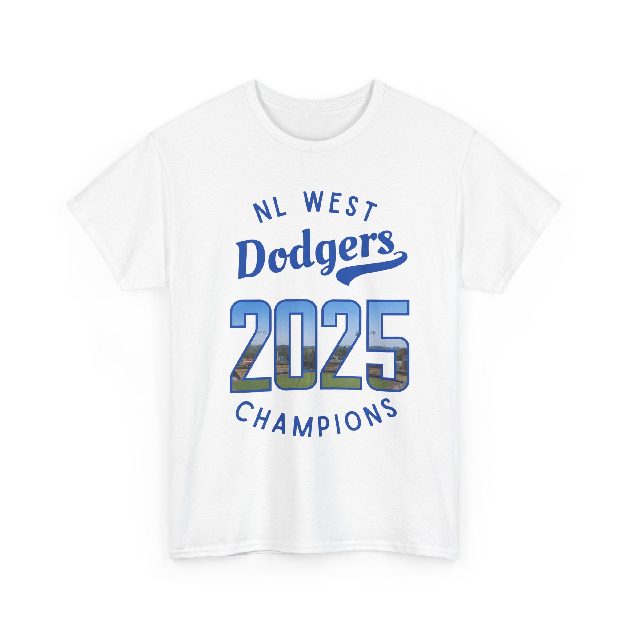 2025 NL West Champs Los Angeles Dodgers Tee Shirt