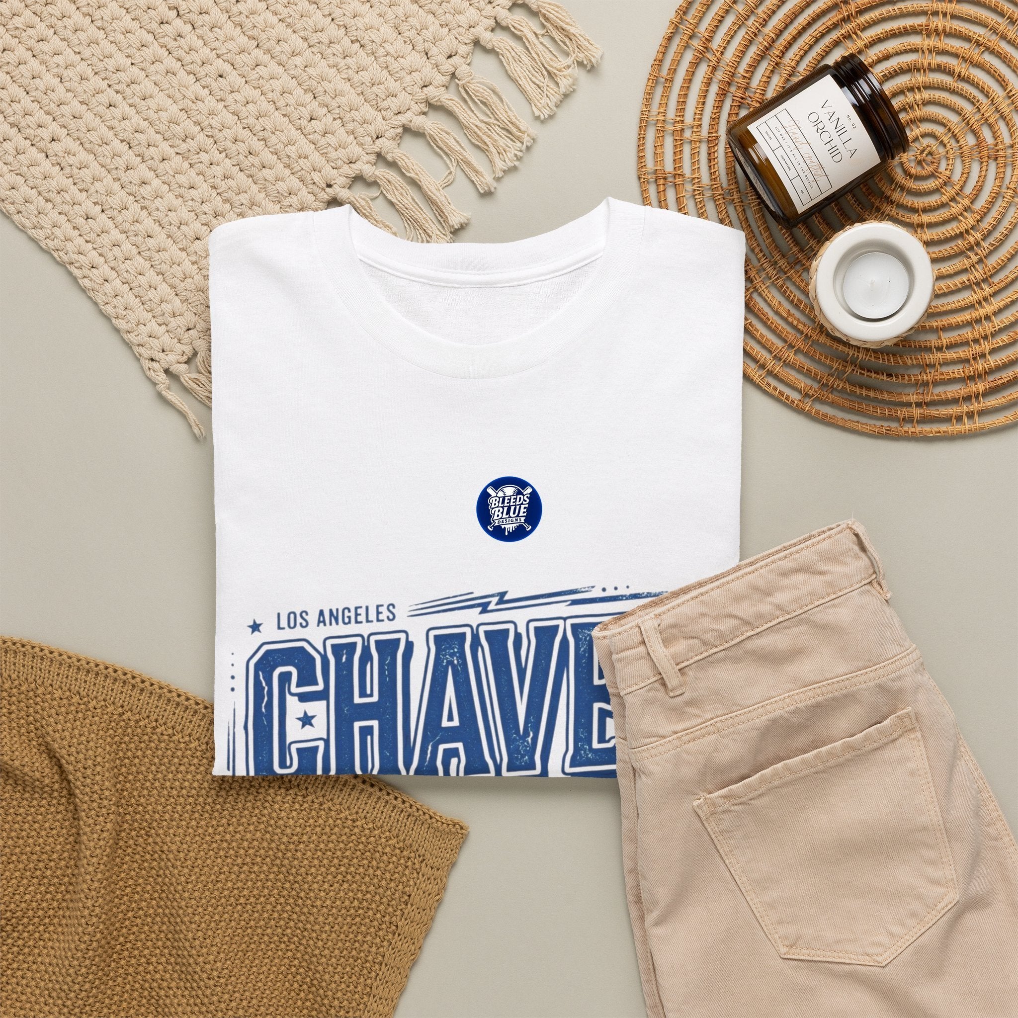 Chavez Ravine Baseball Tee – Vintage LA Dodgers Tribute T-Shirt