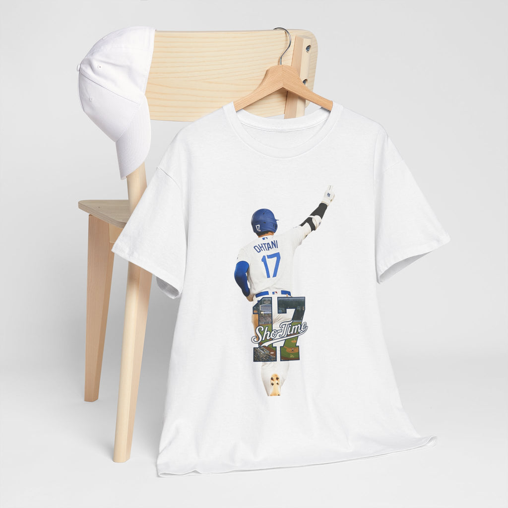 Shohei Ohtani 'Sho-Time' Tee Shirt - Unisex Heavy Cotton Tee Casual Fit