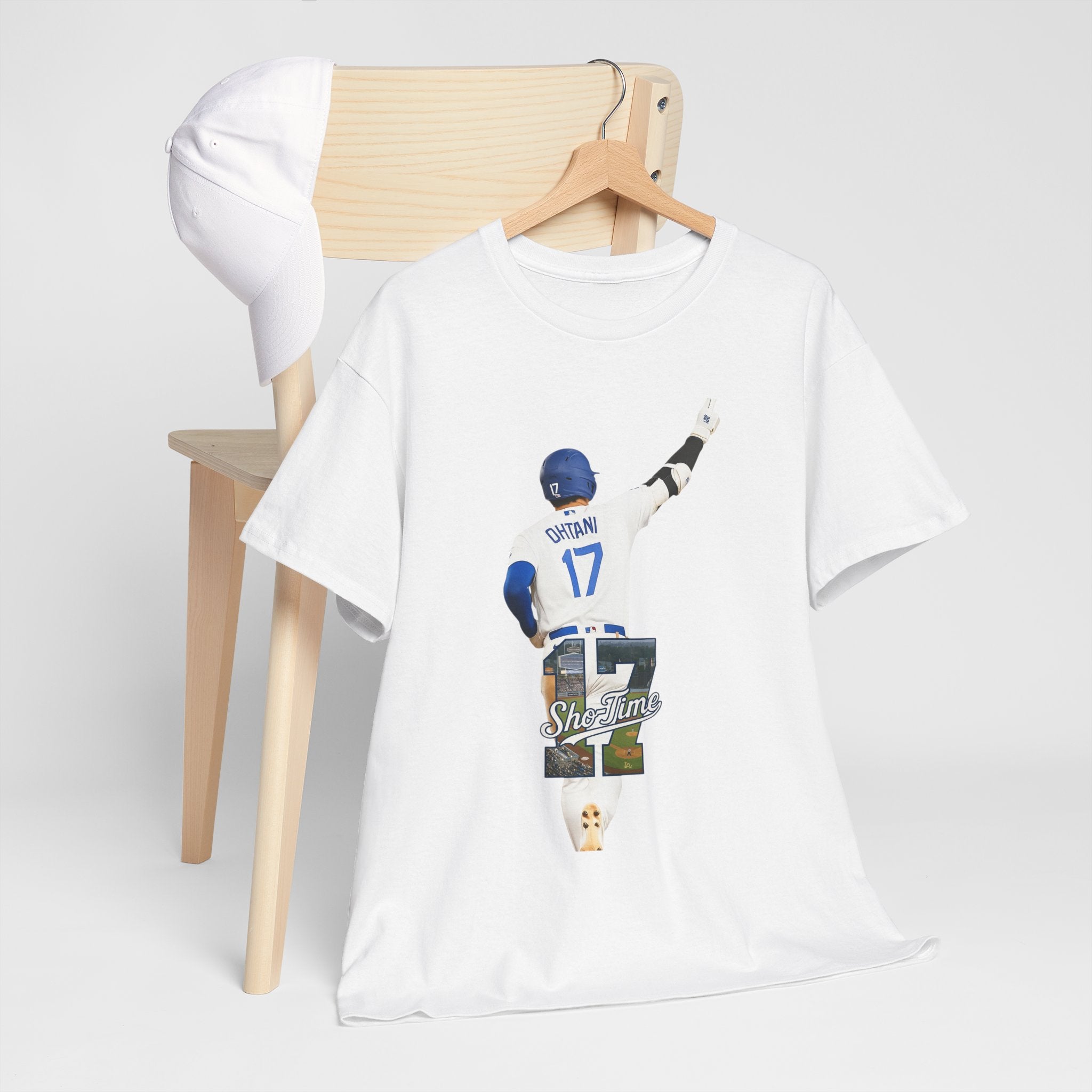Shohei Ohtani 'Sho-Time' Tee Shirt - Unisex Heavy Cotton Tee Casual Fit