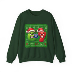 Holiday Ugly Christmas Angry 67 Sweatshirt - Unisex Crewneck Casual Streetwear