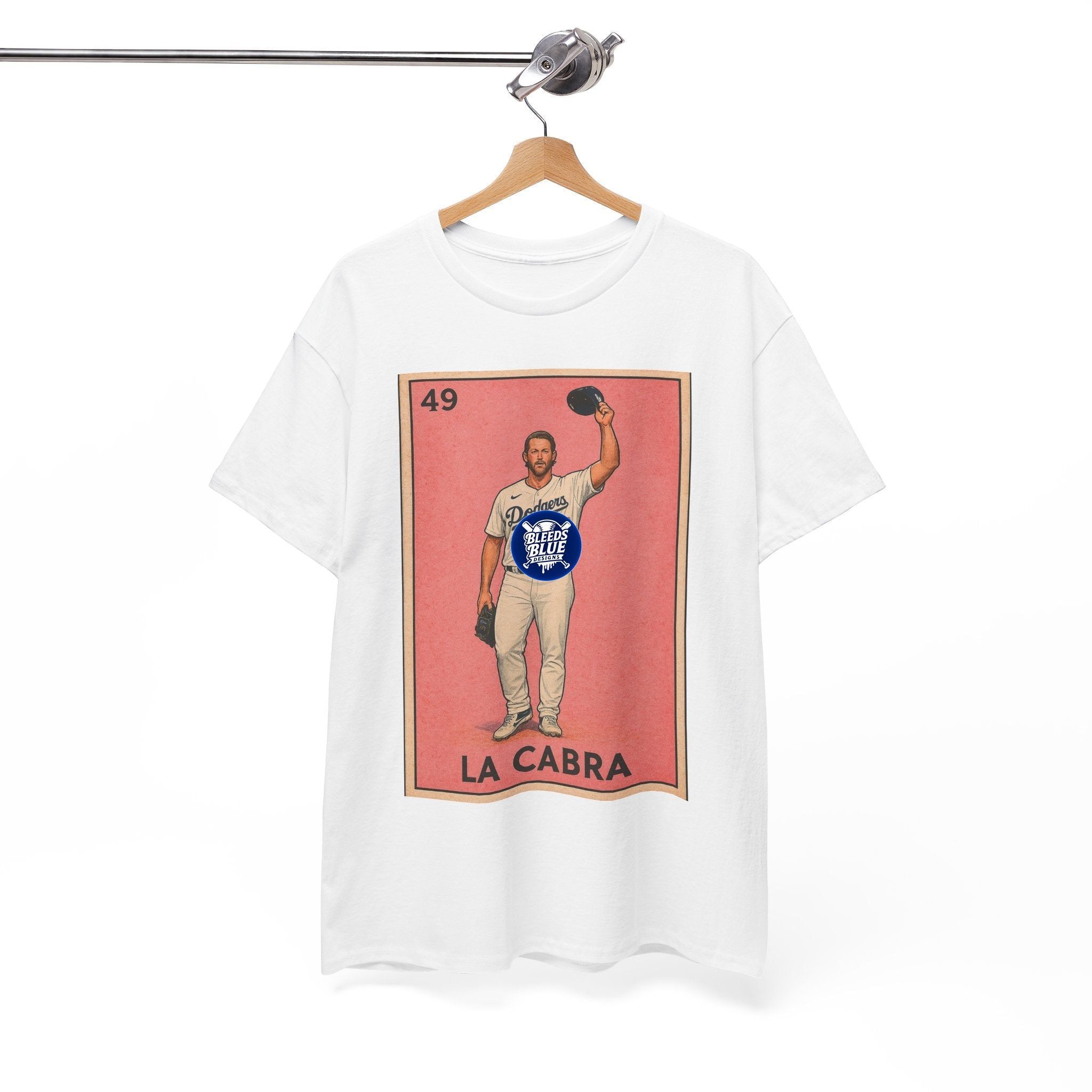 Kershaw La Cabra Loteria Card Tee Shirt - Unisex Heavy Cotton Casual Fit