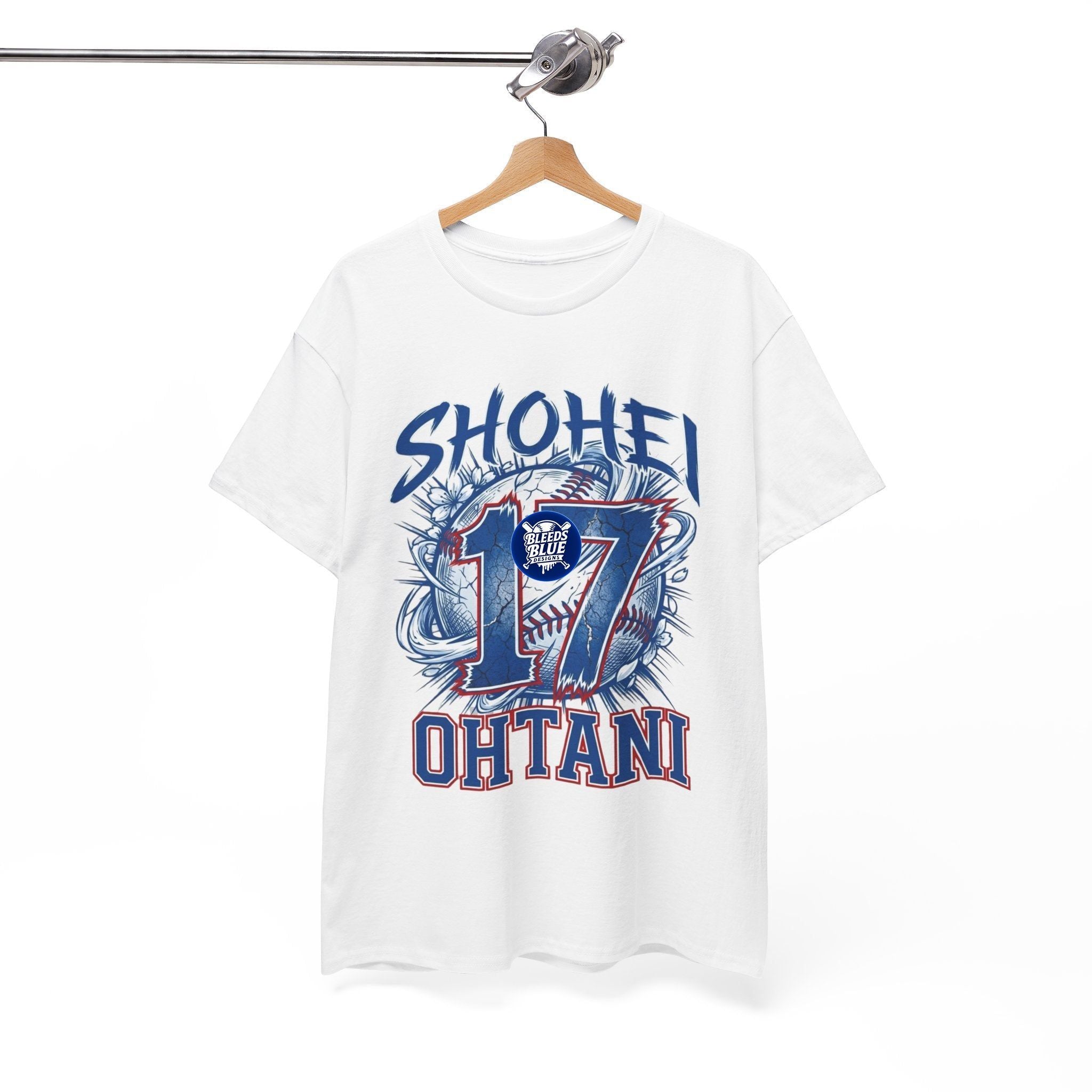 Number 17 Baseball Team Tee — Shohei Ohtani Style