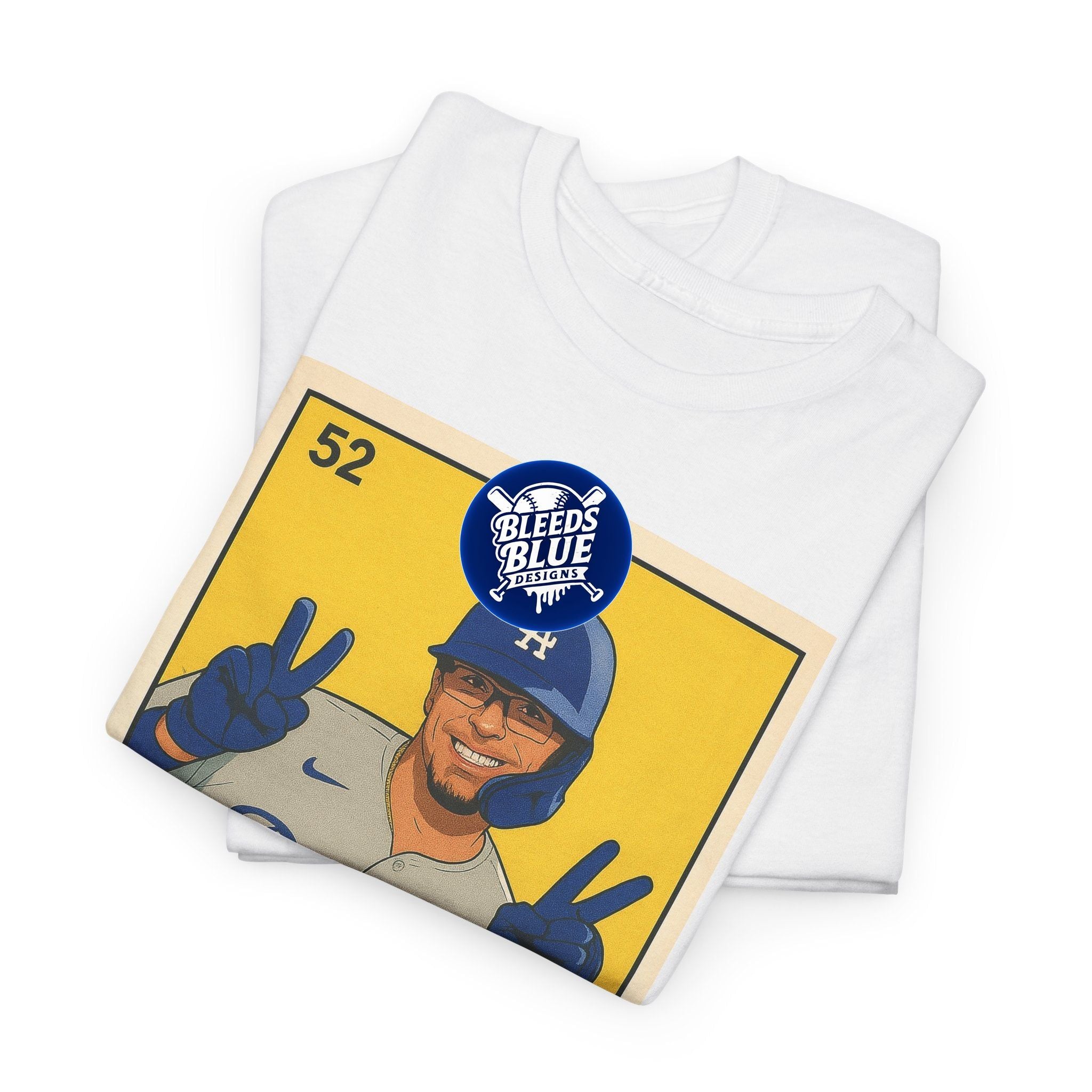 Kike Senor Octubre Loteria Card Tee Shirt - Unisex Heavy Cotton Casual Fit