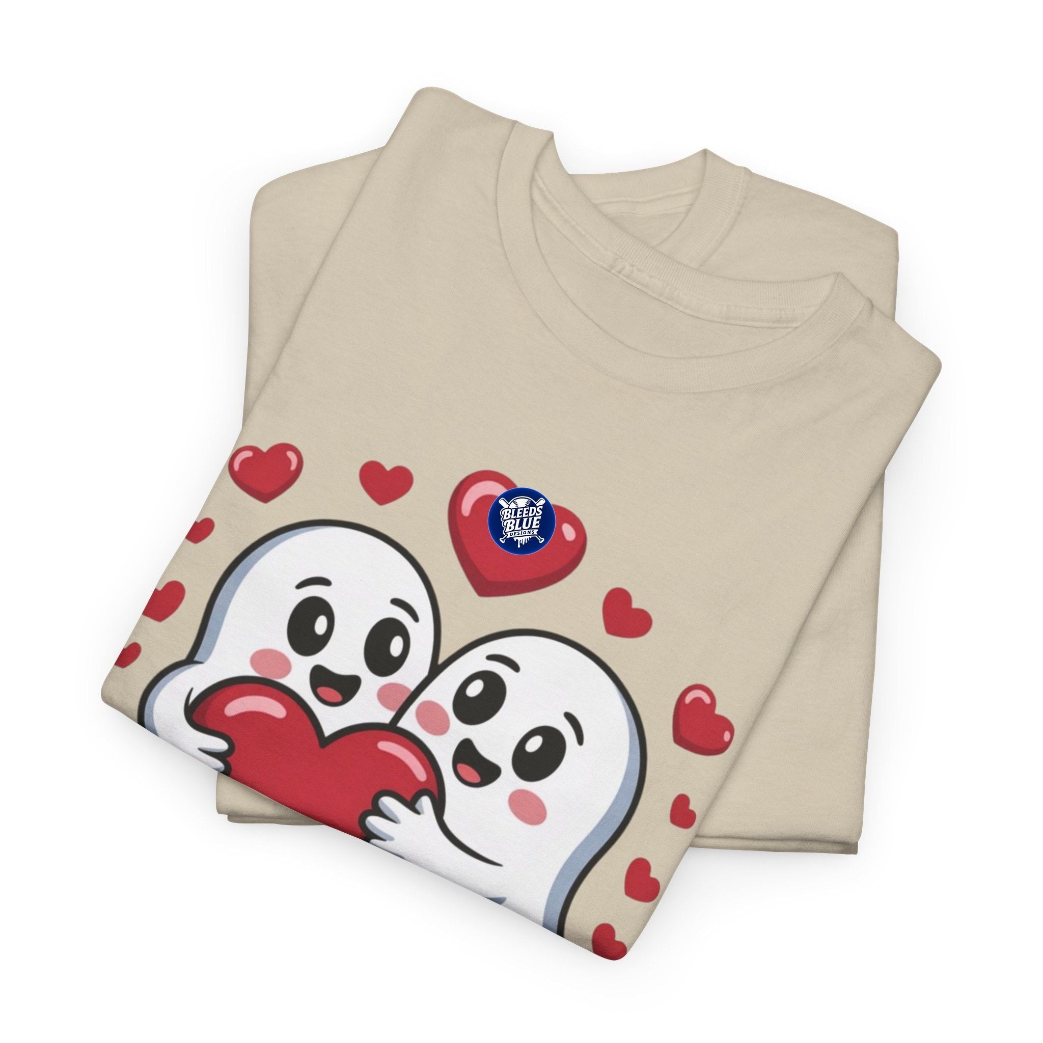 You’re My Boo Valentine Ghost Couple Tee Shirt – Unisex Heavy Cotton Casual Fit
