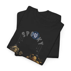 Halloween Spooky Mummy Couple Vibes Anime Tee Shirt - Unisex Heavy Cotton Casual Fit