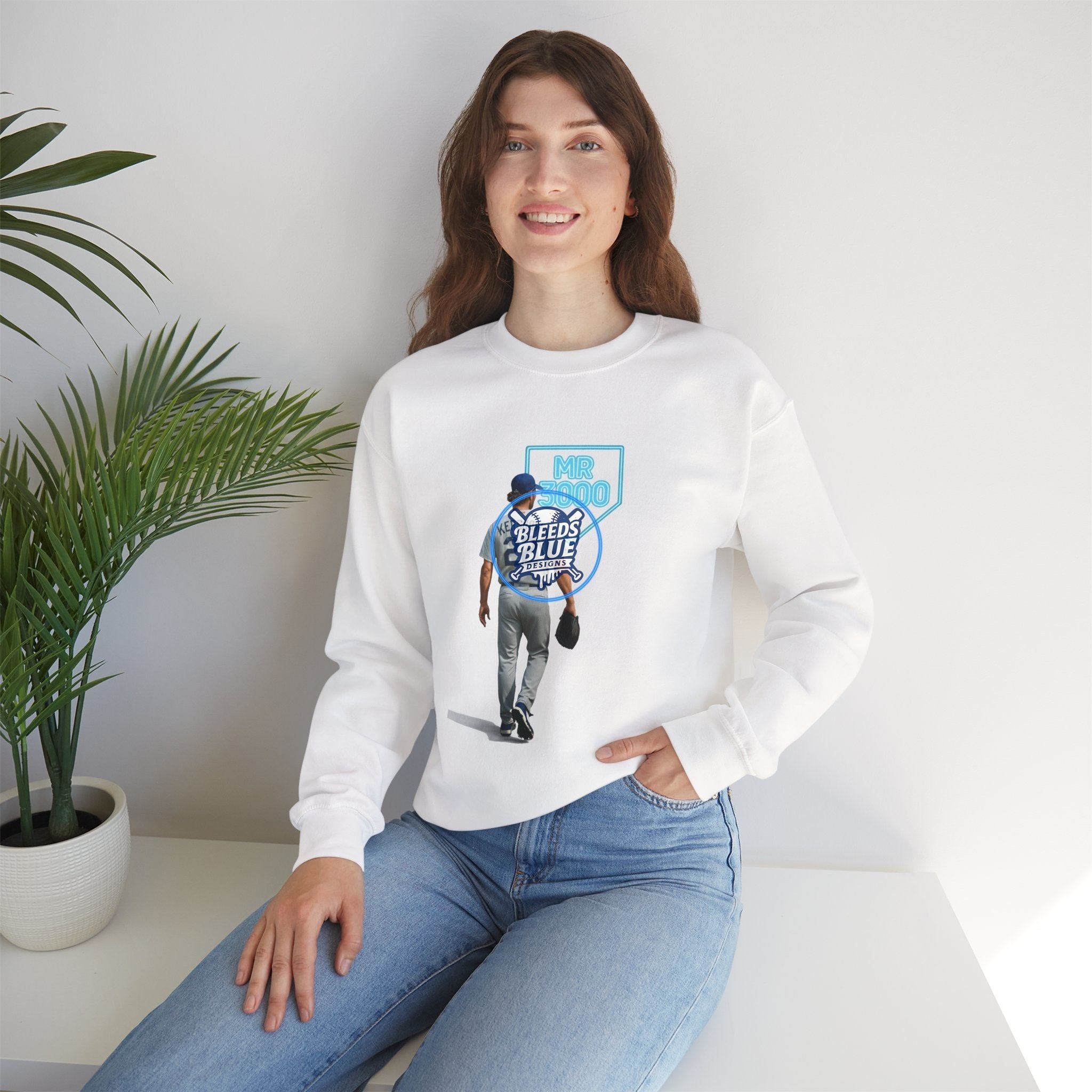 Dodgers Kershaw Mr 3000 K Sweatshirt - Unisex Crewneck Casual Streetwear