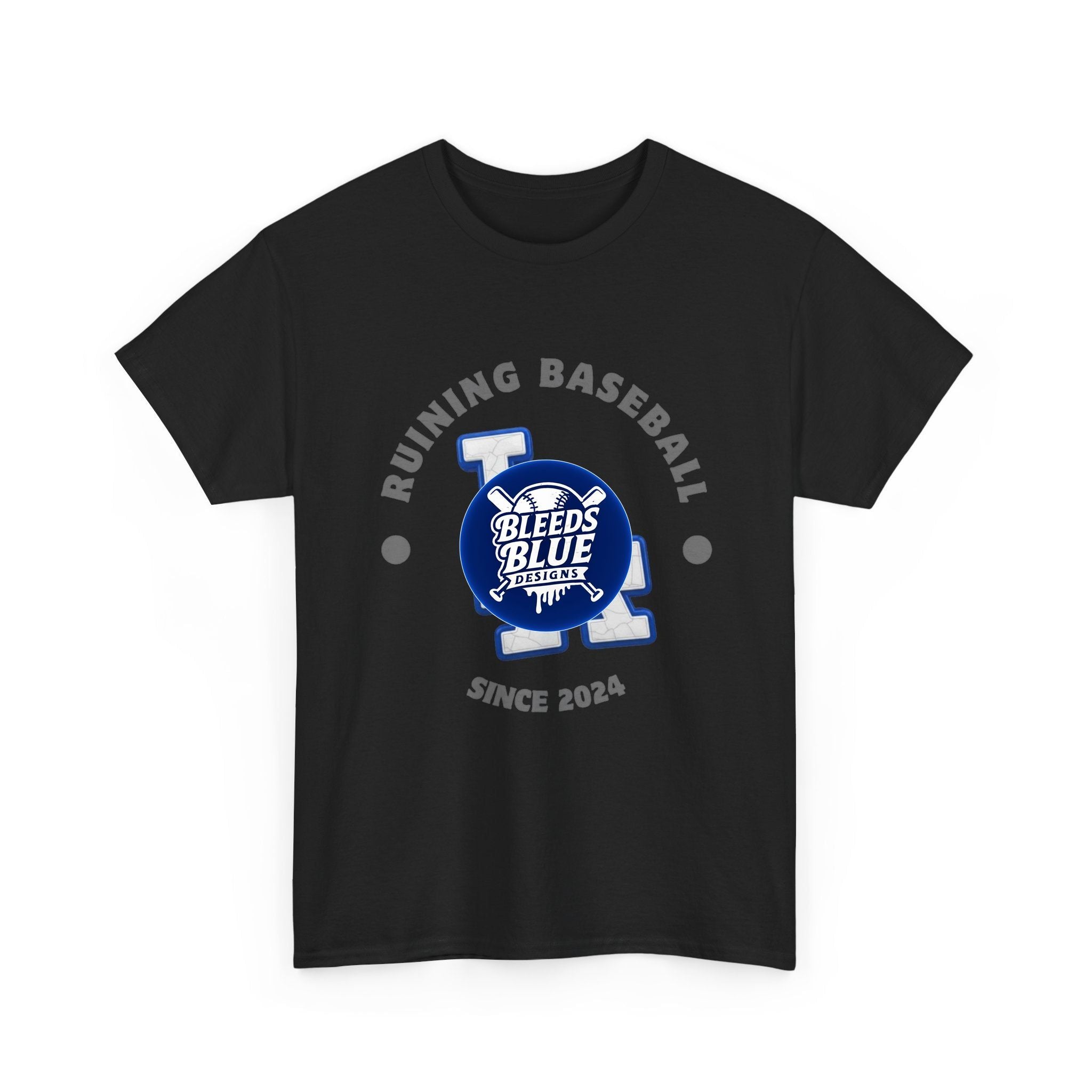 Ruining Baseball Since 2024 Tee Shirt - Unisex Heavy Cotton Casual Fit