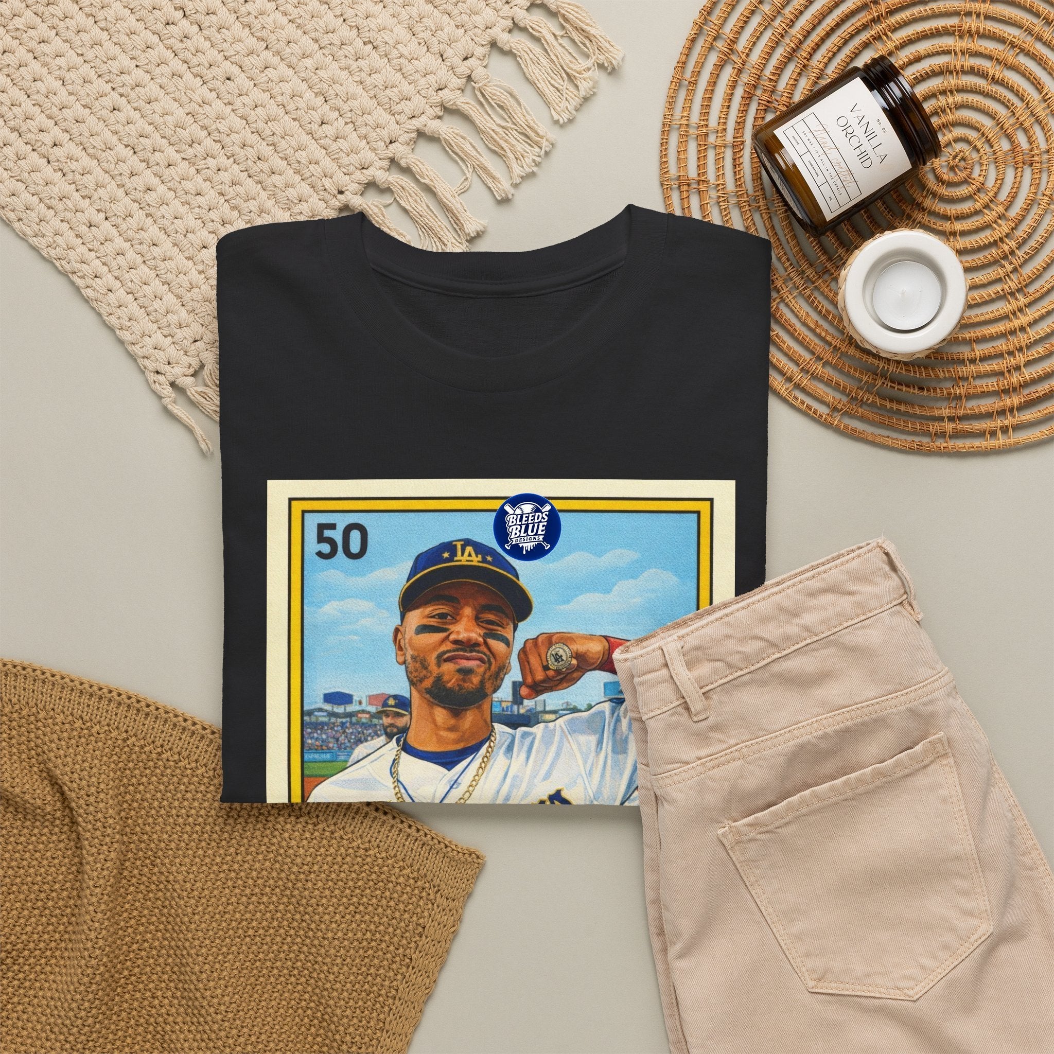 Mookie El Tetracampeón Loteria Card Tee